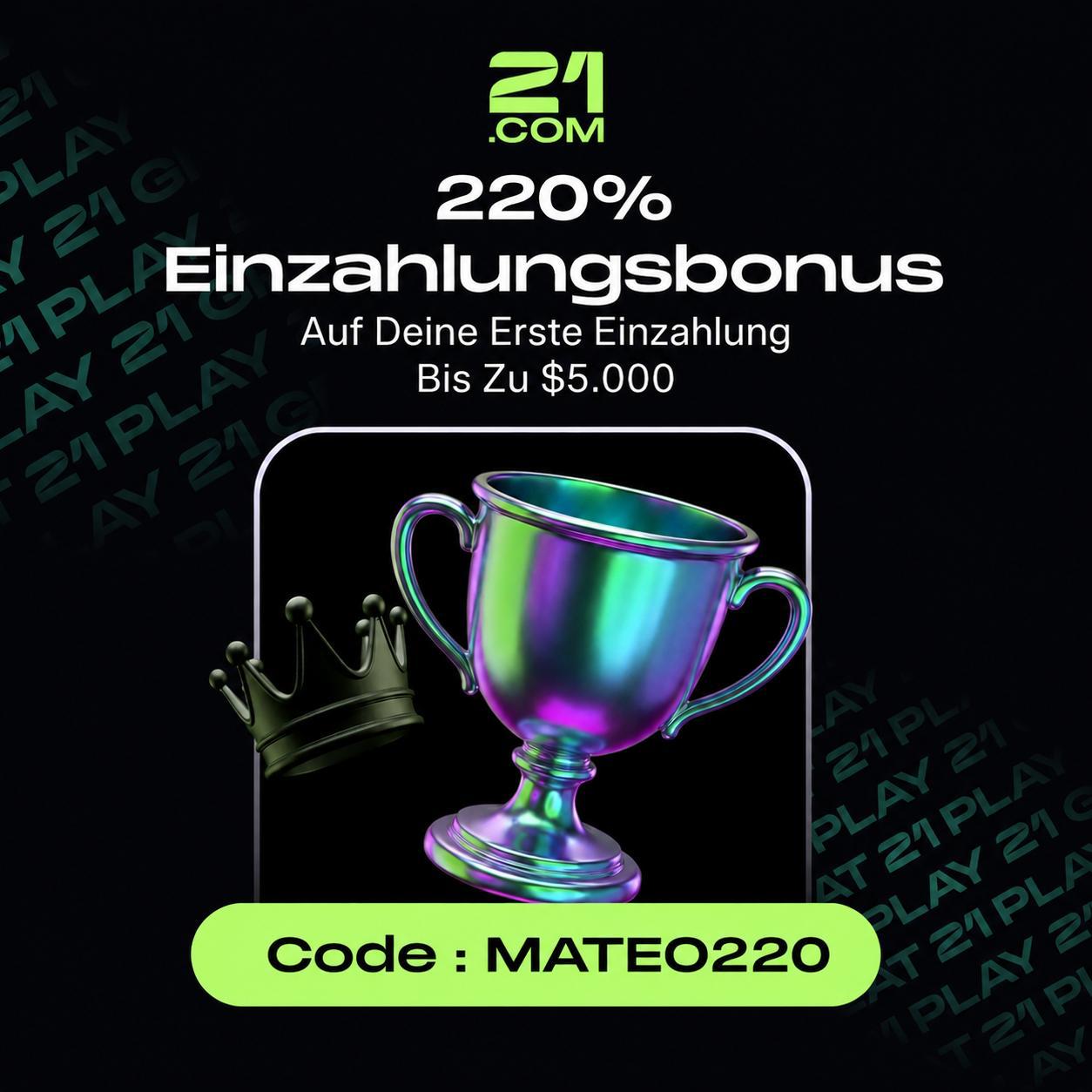 21.com Bonus